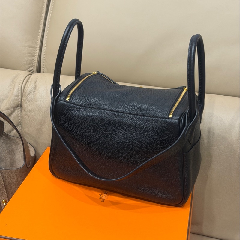 全新閒置全配❤️ 愛馬仕 #黑金 #lindy26 #togo皮 #hermes-4