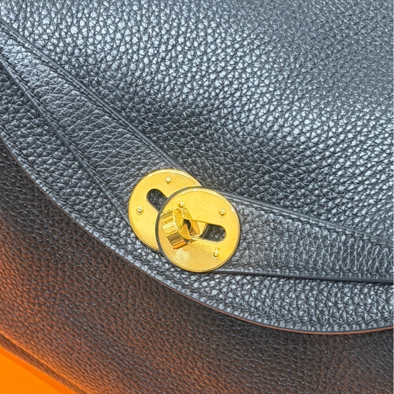 全新閒置全配❤️ 愛馬仕 #黑金 #lindy26 #togo皮 #hermes-5