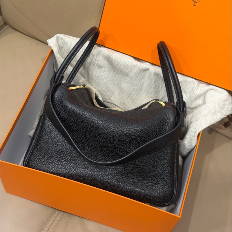 全新閒置全配❤️ 愛馬仕 #黑金 #lindy26 #togo皮 #hermes-10