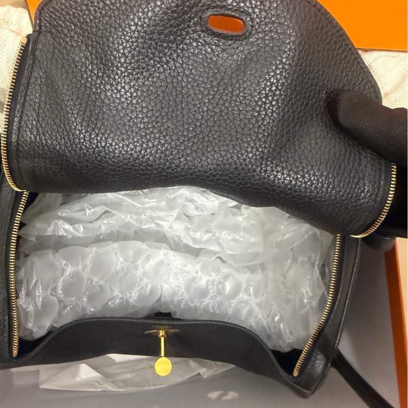 全新閒置全配❤️ 愛馬仕 #黑金 #lindy26 #togo皮 #hermes-15