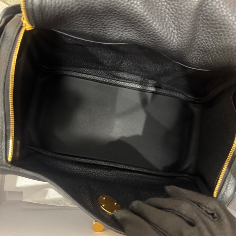 全新閒置全配❤️ 愛馬仕 #黑金 #lindy26 #togo皮 #hermes-17