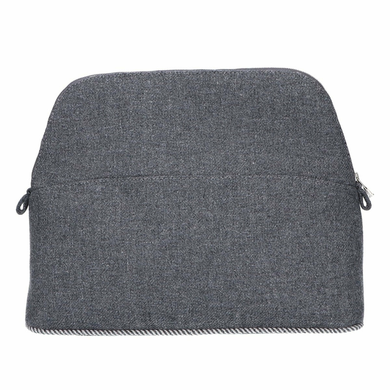 HERMES H103834M 03 Animaux Natte Bolide 小包 GRIS GALET 女士-2