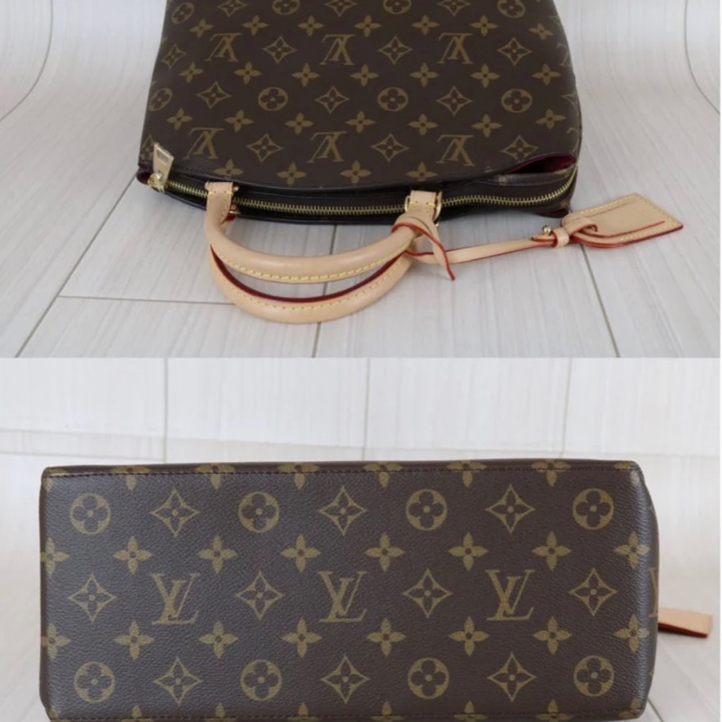 「JL精品代購」98新 LV 老花 新款蒙田 手提/肩背包 ic 芯片款-4