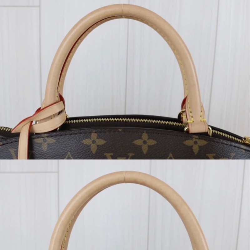 「JL精品代購」98新 LV 老花 新款蒙田 手提/肩背包 ic 芯片款-12