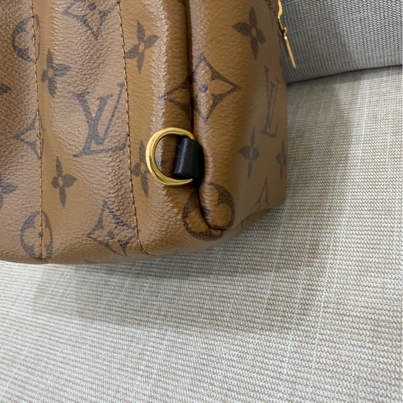 LV M44872 拼色mini小書包 後背包 焦糖色限量款-18