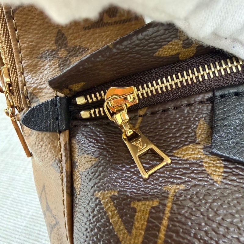 LV M44872 拼色mini小書包 後背包 焦糖色限量款-24