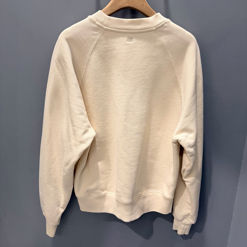 Ami 立體刺繡經典愛心A 大學T 奶-2