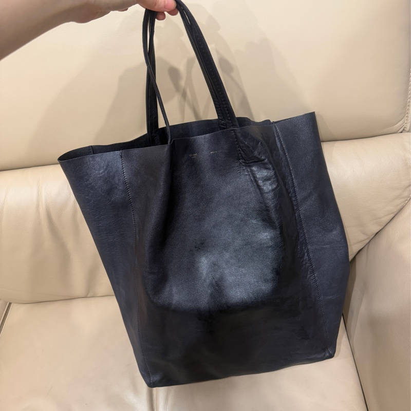 超便宜撿漏❤️ #celine #托特 #牛皮 #幻彩 #黑色-6