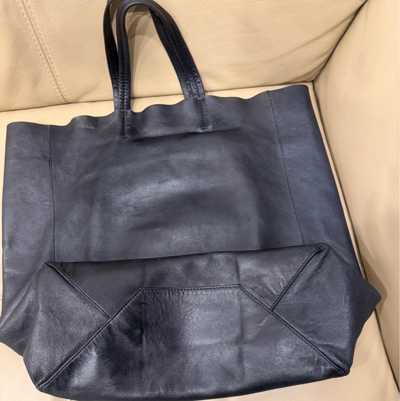 超便宜撿漏❤️ #celine #托特 #牛皮 #幻彩 #黑色-12