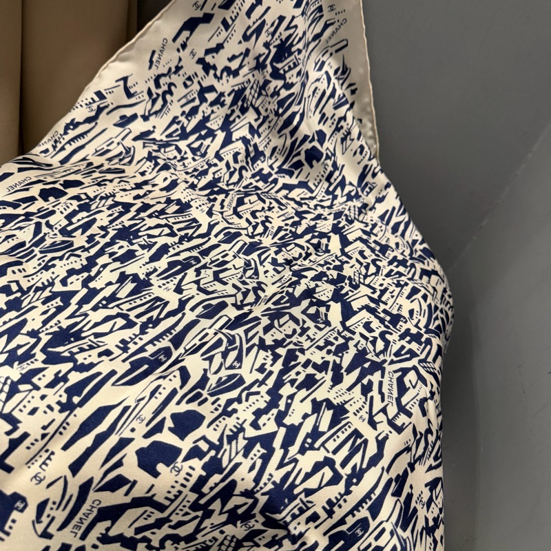 Chanel 香奈兒 3ways 絲巾髮圈 髮束 髮帶 髮飾-6