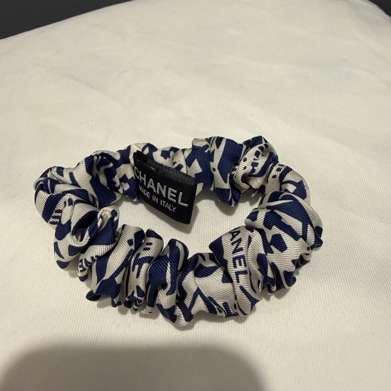 Chanel 香奈兒 3ways 絲巾髮圈 髮束 髮帶 髮飾-9