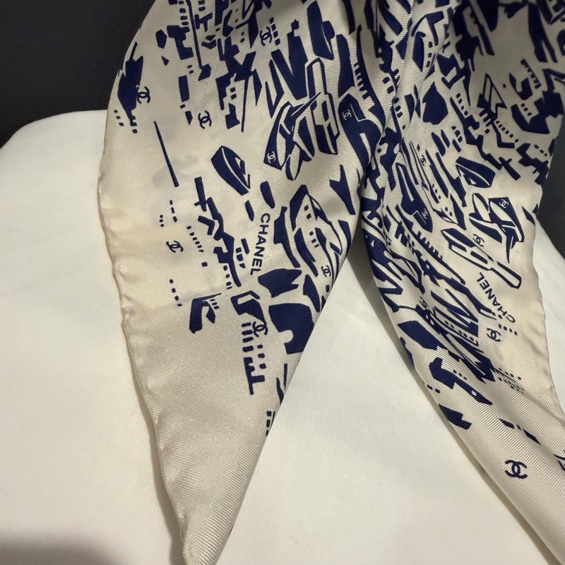 Chanel 香奈兒 3ways 絲巾髮圈 髮束 髮帶 髮飾-18