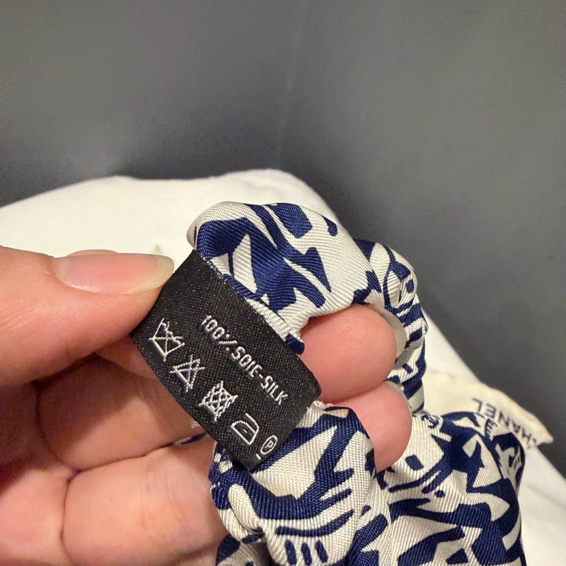 Chanel 香奈兒 3ways 絲巾髮圈 髮束 髮帶 髮飾-22