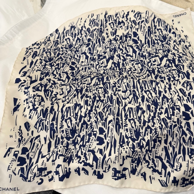 Chanel 香奈兒 3ways 絲巾髮圈 髮束 髮帶 髮飾-24