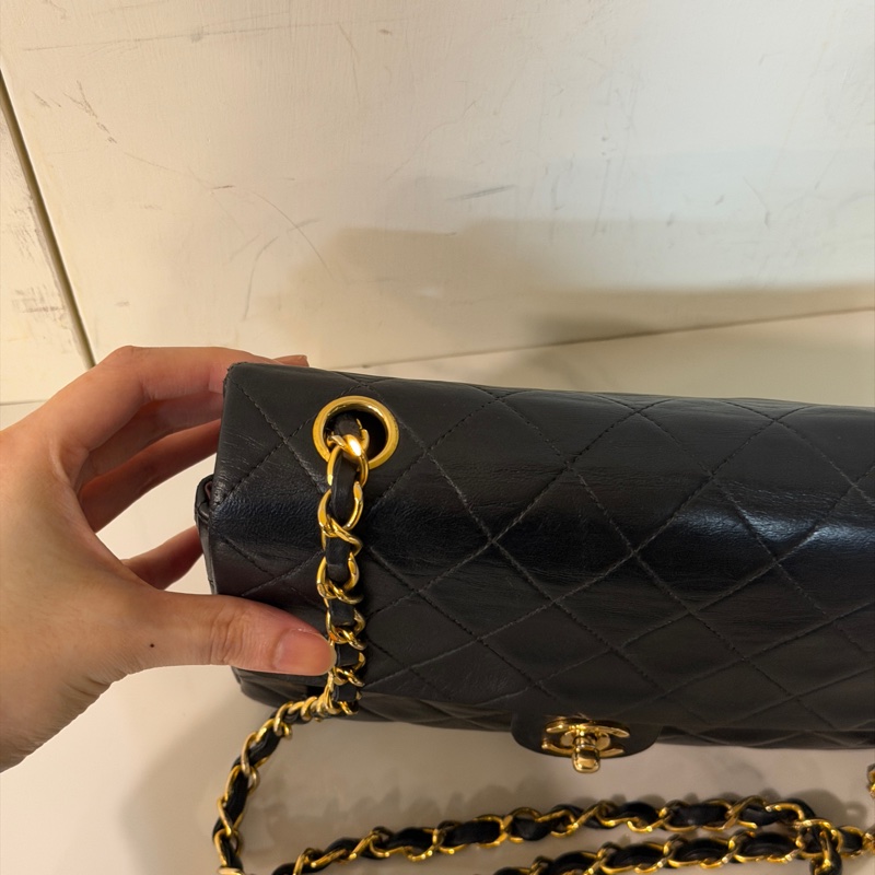 24k金絕版收藏🌟 #香奈兒 #黑金 #vintage #方胖子 #大方胖20cm-6