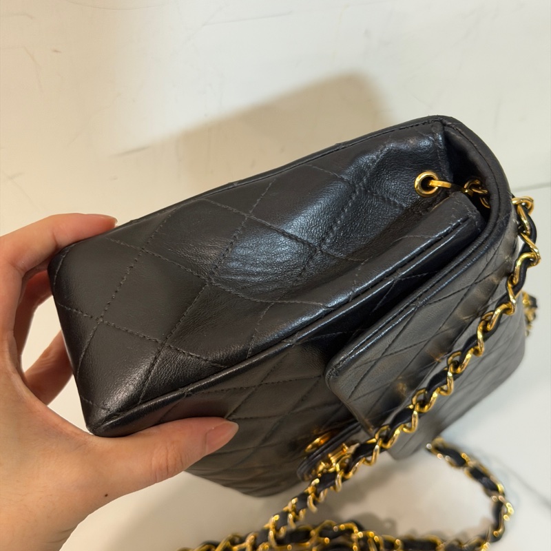 24k金絕版收藏🌟 #香奈兒 #黑金 #vintage #方胖子 #大方胖20cm-9