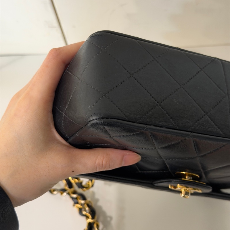 24k金絕版收藏🌟 #香奈兒 #黑金 #vintage #方胖子 #大方胖20cm-12