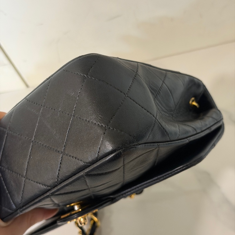 24k金絕版收藏🌟 #香奈兒 #黑金 #vintage #方胖子 #大方胖20cm-14
