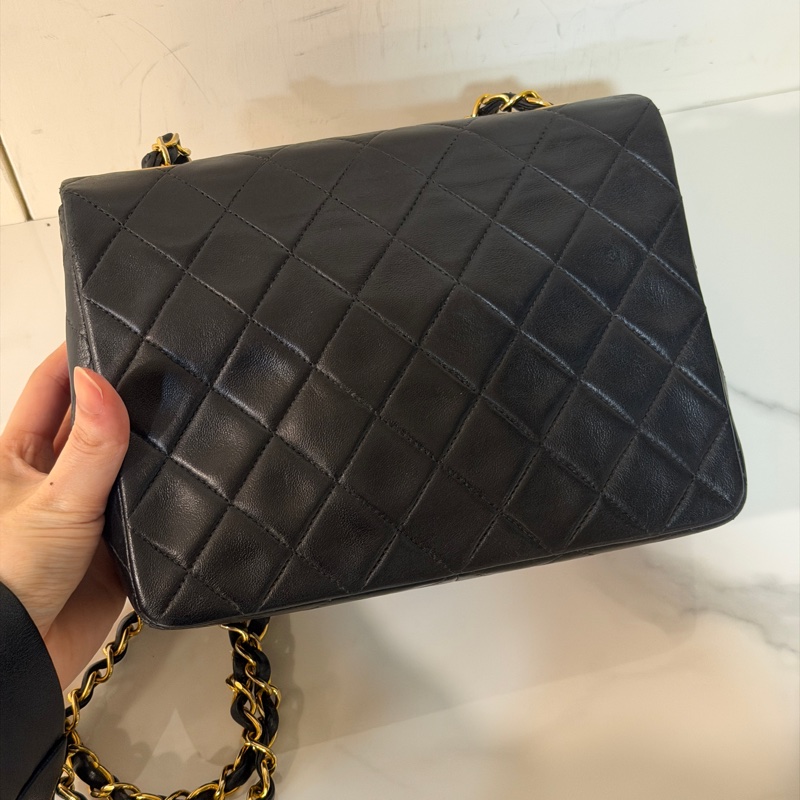 24k金絕版收藏🌟 #香奈兒 #黑金 #vintage #方胖子 #大方胖20cm-15