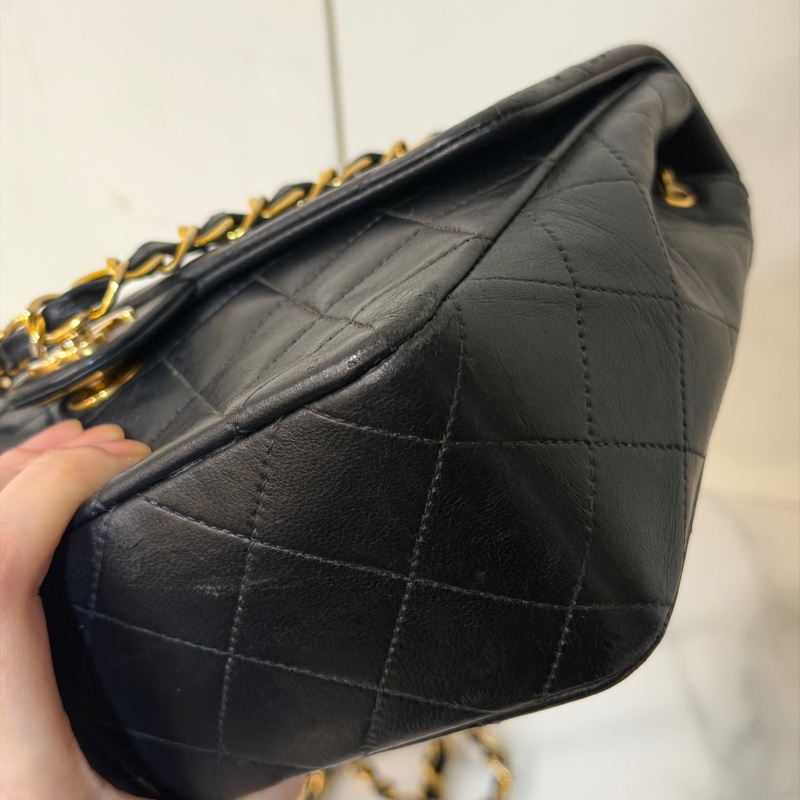 24k金絕版收藏🌟 #香奈兒 #黑金 #vintage #方胖子 #大方胖20cm-17