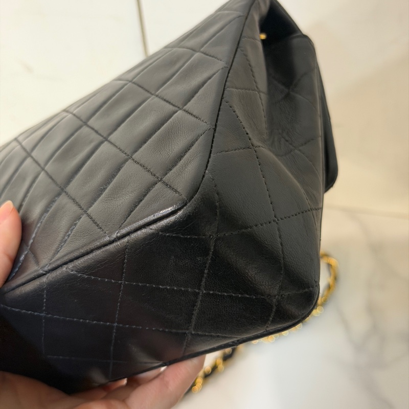 24k金絕版收藏🌟 #香奈兒 #黑金 #vintage #方胖子 #大方胖20cm-18