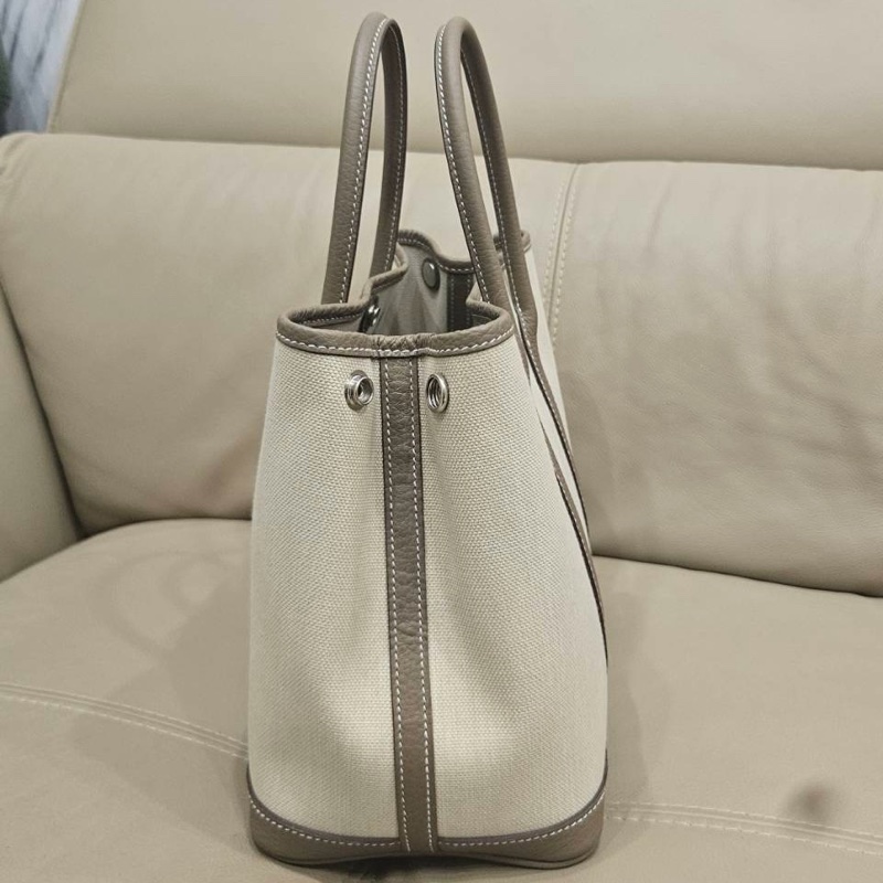 閒置全配🈶購證❤️ 愛馬仕 #gardenparty #花園30 #冰川白 #大象灰-8