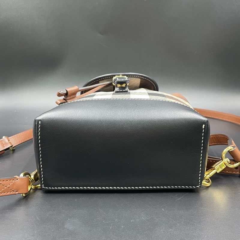 全新🈶購證❤️ burberry #格紋 #小書包 #雙肩包 #後背包-7