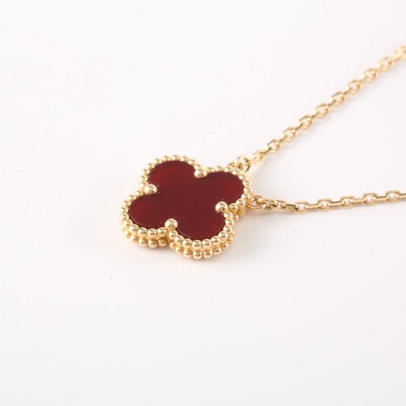 Van Cleef & Arpels VintageAlhambra中號單花項鏈-0