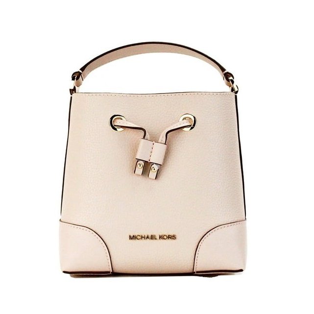 【全新❤️可議價】MICHAEL KORS 水桶包-白色限量款-3