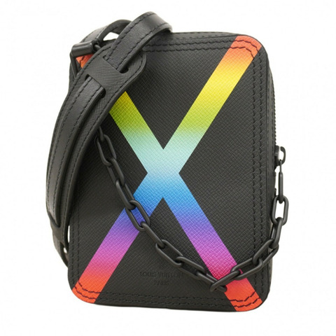 路易威登 Taiga Rainbow Danube 手袋/斜背包 M30332 多色 Noir 男士