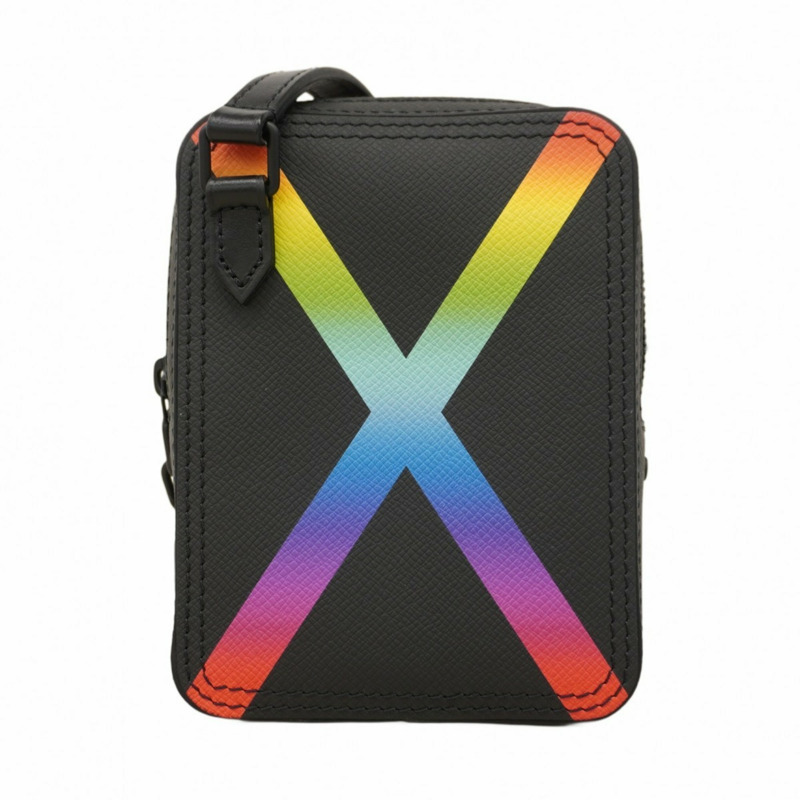 路易威登 Taiga Rainbow Danube 手袋/斜背包 M30332 多色 Noir 男士-7