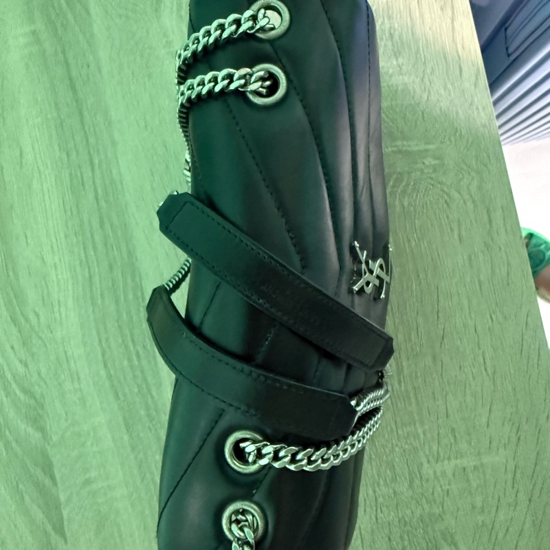 YSL聖羅蘭 LOULOU黑金中包)-4