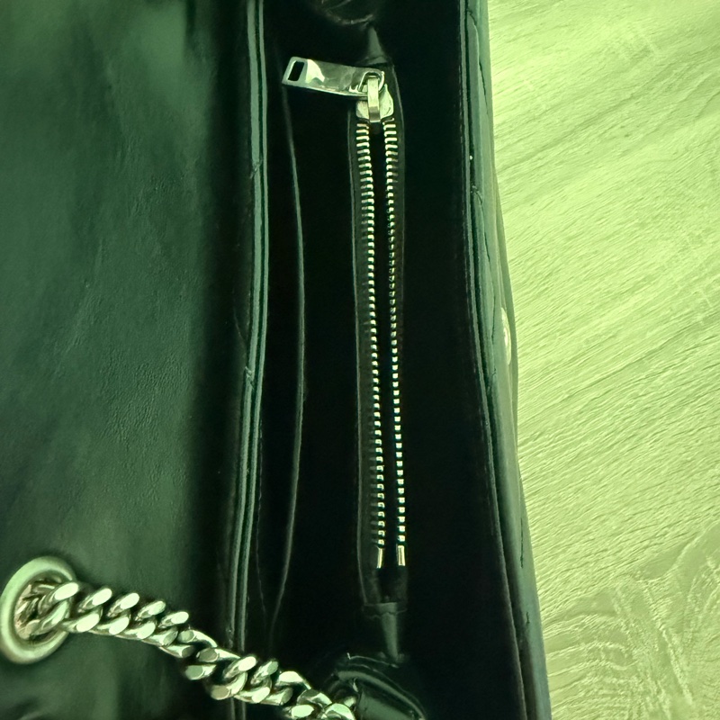 YSL聖羅蘭 LOULOU黑金中包)-8