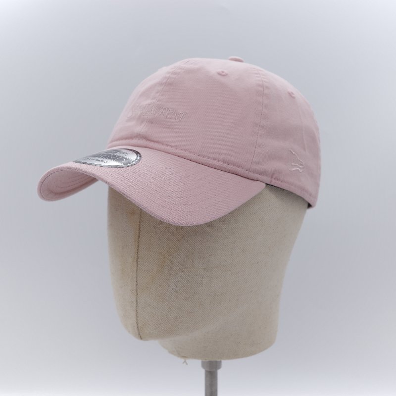 Saint Laurent 聖羅蘭 X New Era 聯名 9Twenty 粉紅色 棉質刺繡 棒球帽-0
