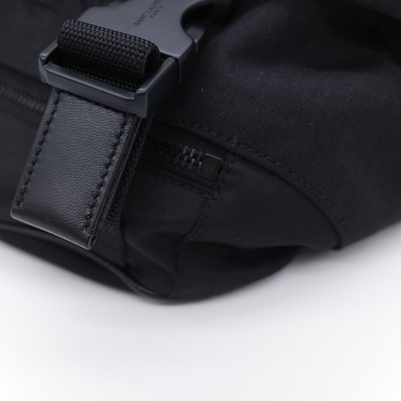 Saint Laurent 聖羅蘭 Bodybag 黑色 尼龍機能 腰包 胸包-8