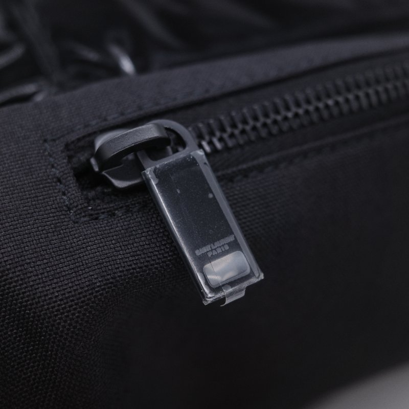 Saint Laurent 聖羅蘭 Bodybag 黑色 漆皮機能 腰包 胸包-8