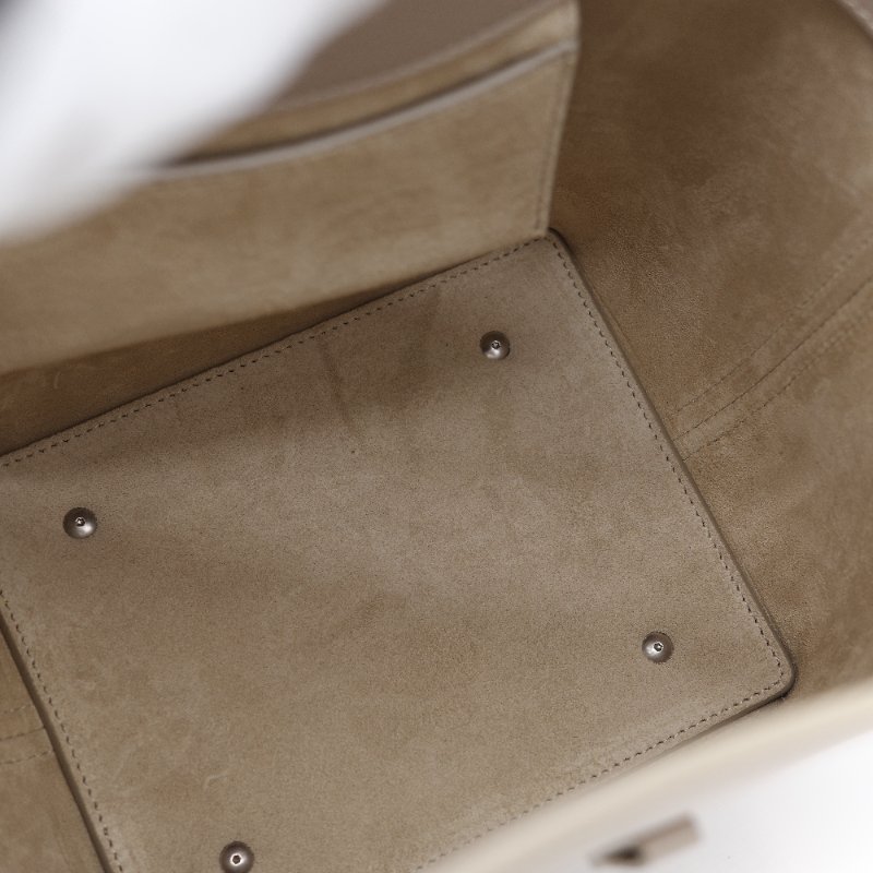 Saint Laurent 聖羅蘭 Le 37 米色 Queens 小牛皮 小型水桶包-16