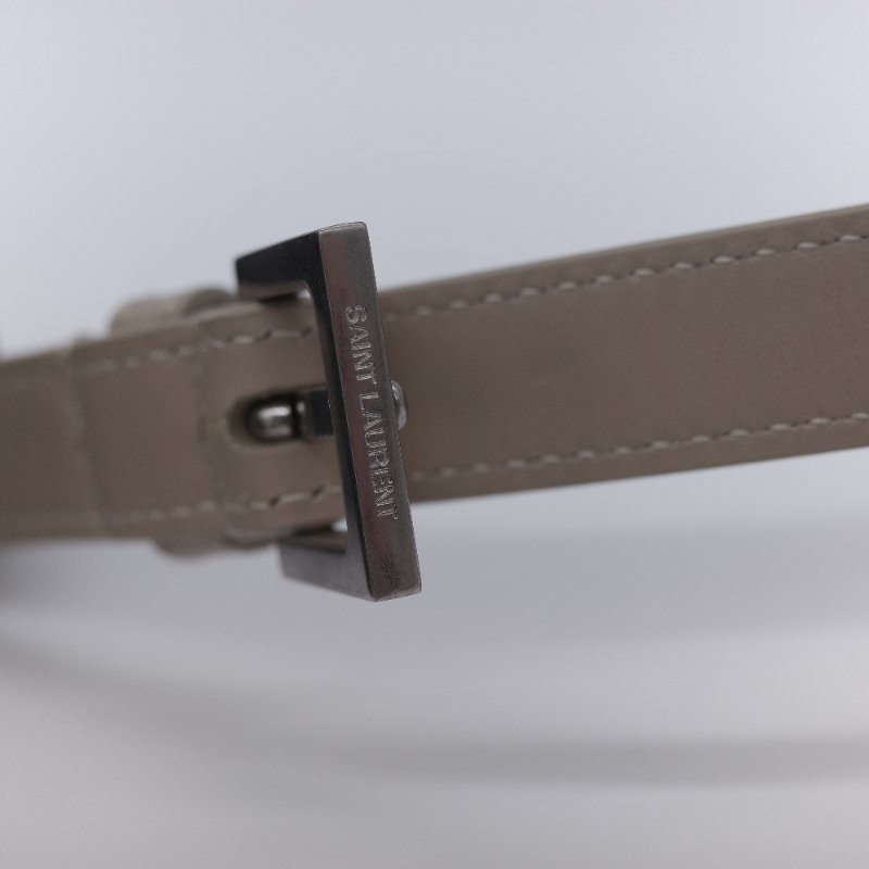 Saint Laurent 聖羅蘭 Le 37 米色 Queens 小牛皮 小型水桶包-22