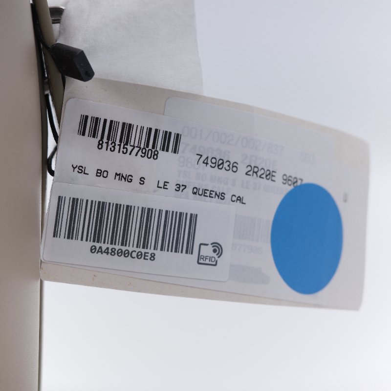 Saint Laurent 聖羅蘭 Le 37 米色 Queens 小牛皮 小型水桶包-25