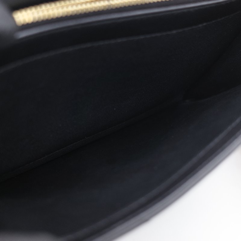 Saint Laurent 聖羅蘭 Cassandre Matelasse 黑色小羊皮 信封翻蓋 鏈條斜背包-19