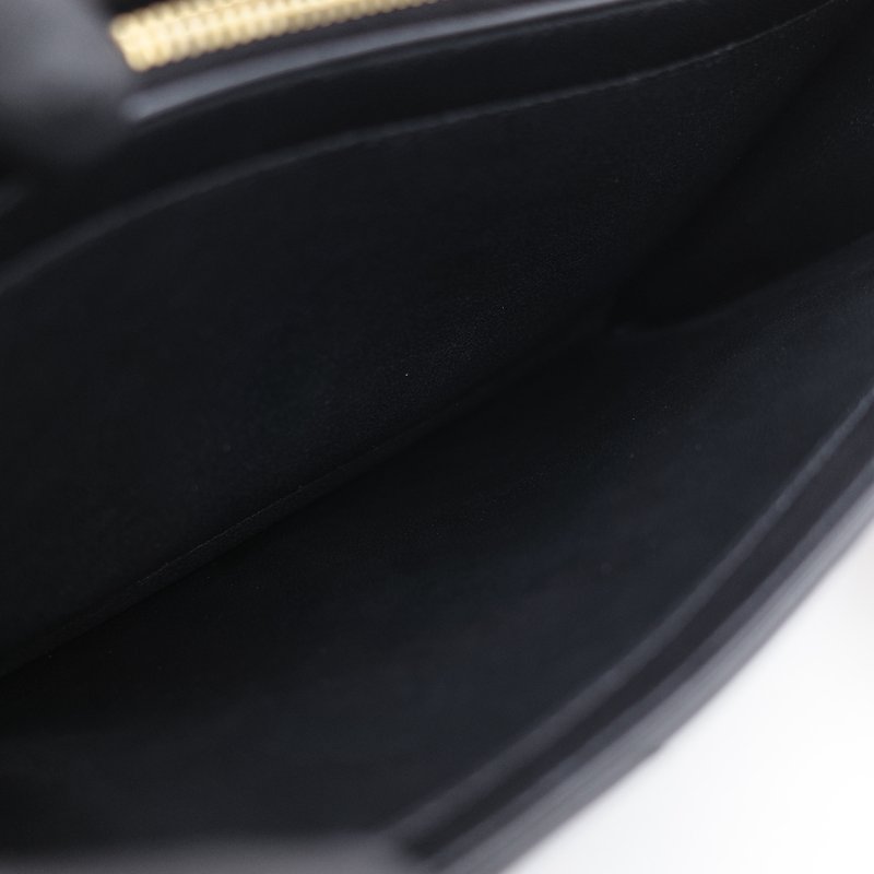 Saint Laurent 聖羅蘭 Cassandre Matelasse 黑色小羊皮 信封翻蓋 鏈條斜背包-20