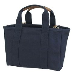 快速出貨!【TORY BURCH】素面帆布兩用包-深藍色-3