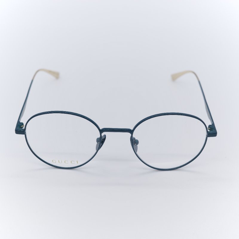 Gucci 古馳 圓框眼鏡 松石綠 圓框眼鏡-2
