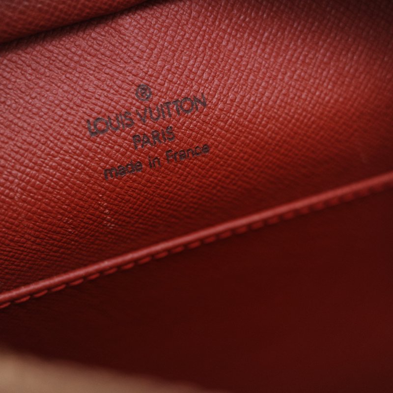 Louis Vuitton 路易威登 Damier Cité MM 經典棕色 棋盤格紋 帆布 牛皮 中號 手提包 肩背包 腋下包-26