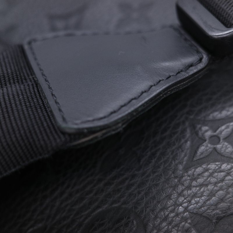 Louis Vuitton 路易威登 Christopher PM 黑色 顆粒小牛皮壓花登山後背包-25