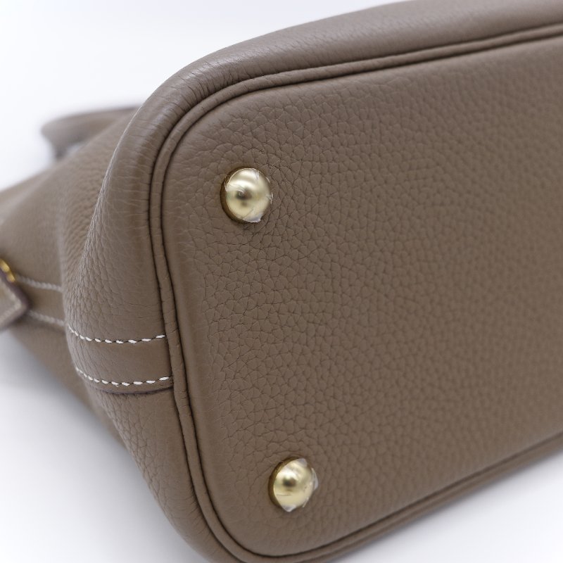 Hermès 愛馬仕 Bolide 31 大象灰 TC 皮 牛皮 手提包 保齡球包-8