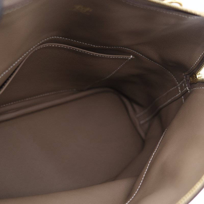 Hermès 愛馬仕 Bolide 31 大象灰 TC 皮 牛皮 手提包 保齡球包-15