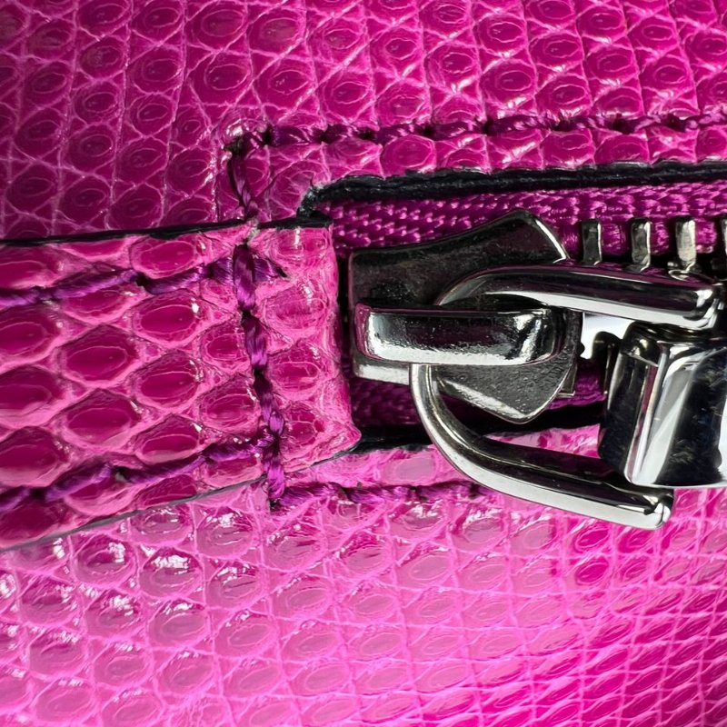 LOEWE 蜥蜴皮手提包-17