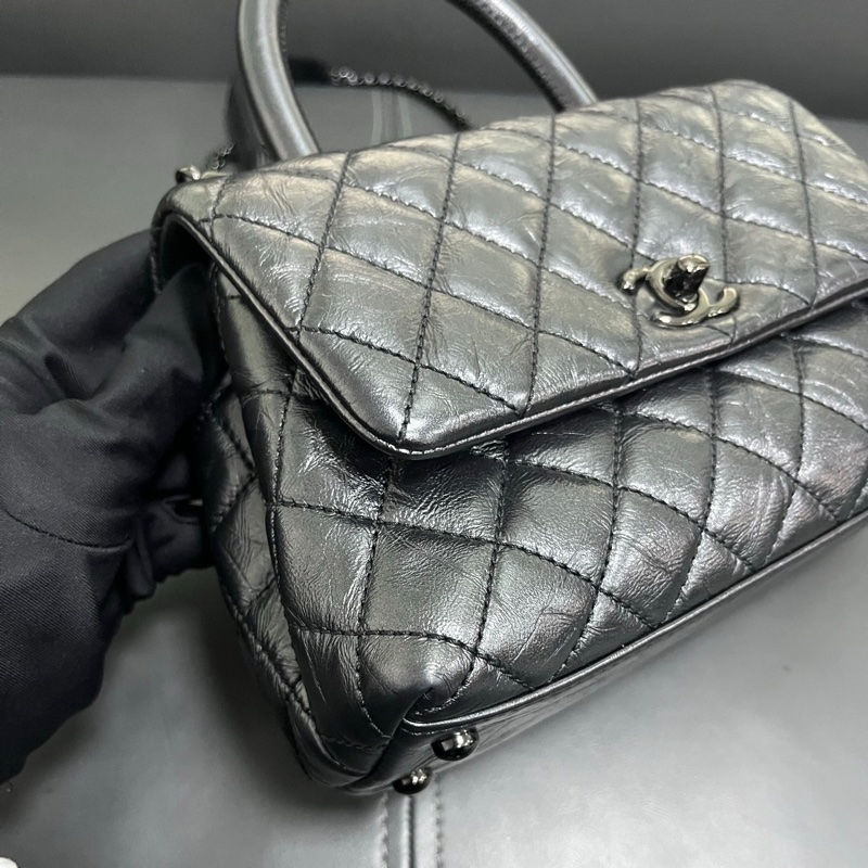 Chanel Coco Handle So Black small 小號-8