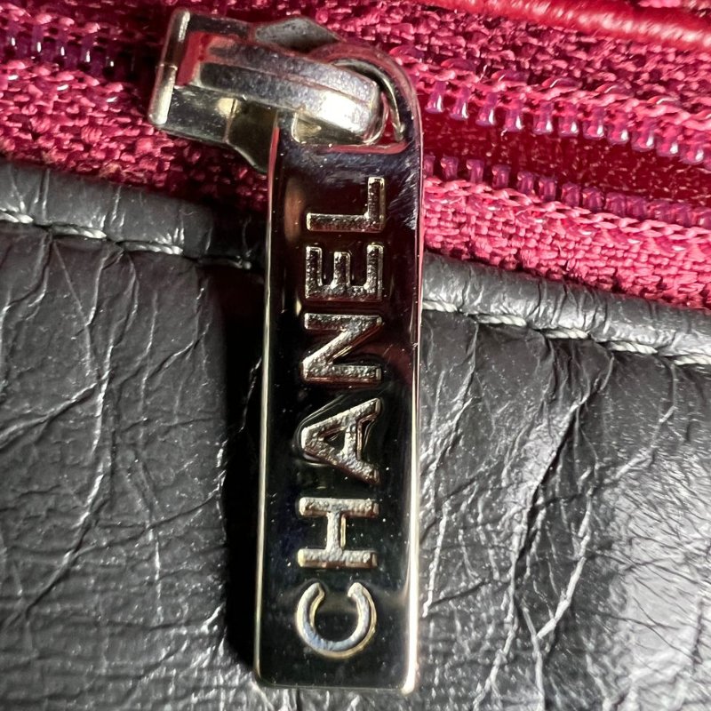 CHANEL 菱格紋大雙 C 鍊條包-9